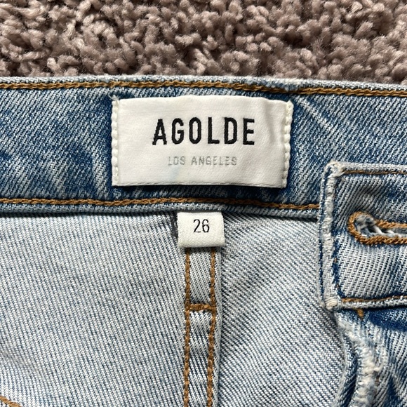 AGOLDE Riley cropped denim - Picture 3 of 5